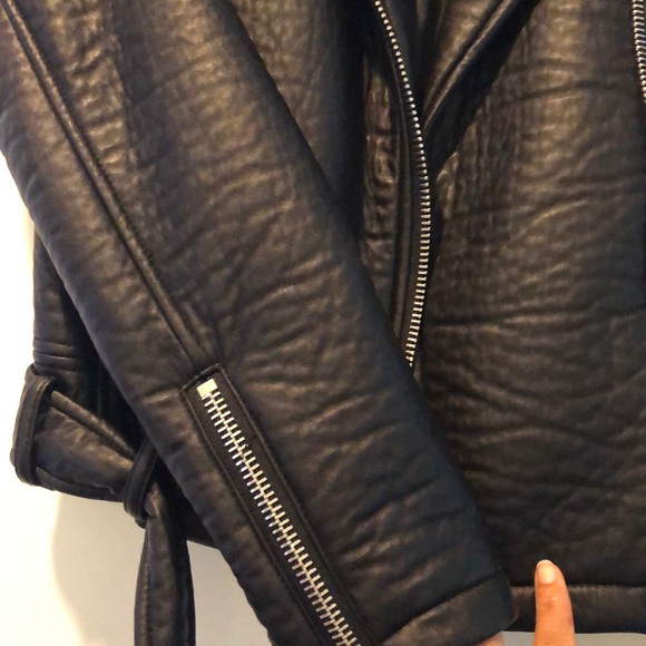Faux Leather Jacket | SJ. | Size 38 - Picture 2 of 3